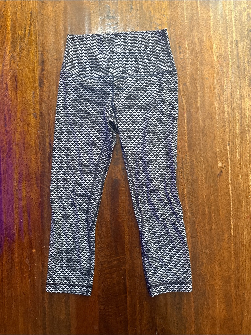 lululemon athletica Align Crop Patterned High-Rise Leggings